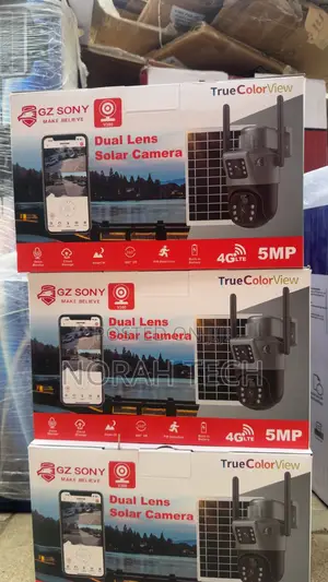 V380 5mp Solar PTZ Dual Lens Camera