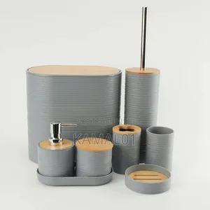 Bathroom Toilet Accessories Set 8pcs