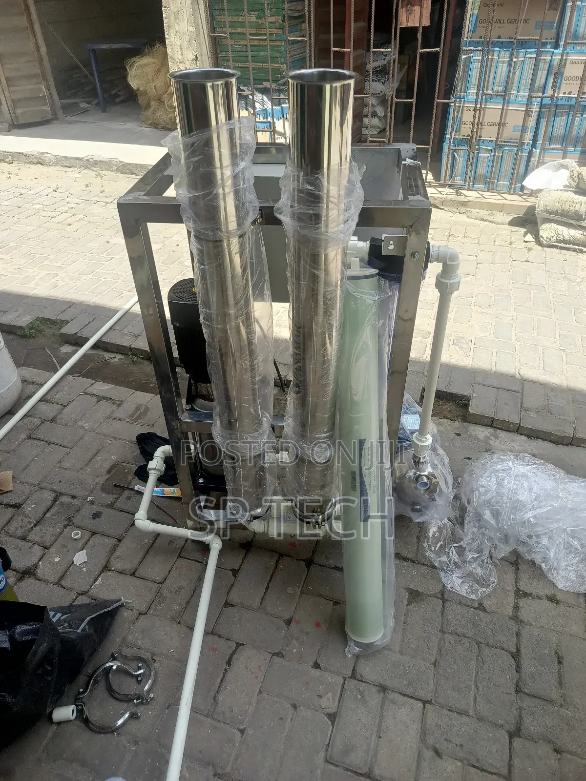 2 Membrane Reverse Osmosis Machine