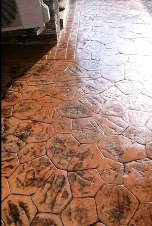Floor Stamping and Interlocking