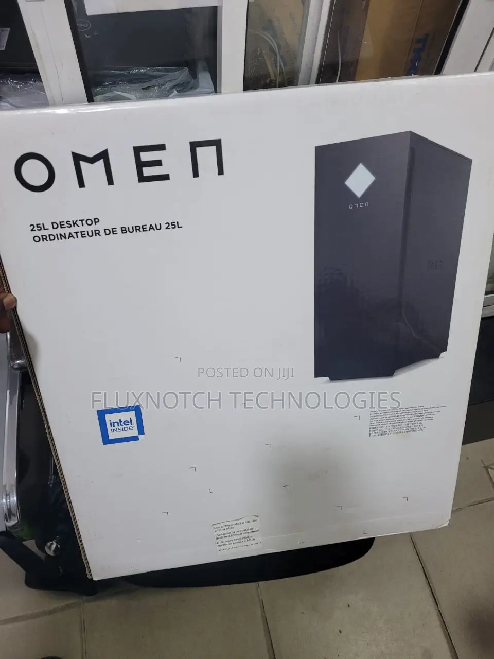 New Desktop Computer HP Omen 25L 16GB Intel Core I7 SSD 512GB