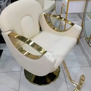 Luxury Saloon Chair White.