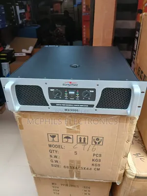 Sunymax Mosfet Powered Amplifier Mx-9000