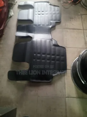 Black, Customized Car Floor Mats.