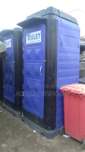 Mobile Toilet Blue