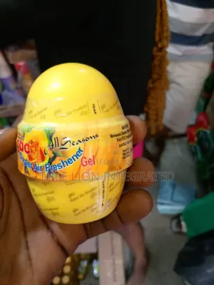All Seasons Super Air Freshener Gel" by Gbe.