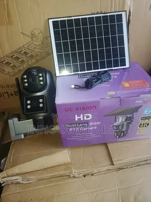 Ubox Dual Lens Solar Camera 4g