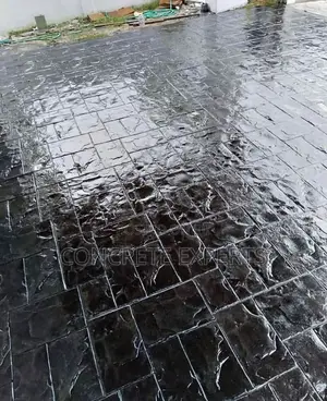 Beautiful Stamped Floor