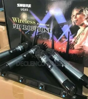 Shure Ugx5 Professional Wireless Microphone With 4 Pole