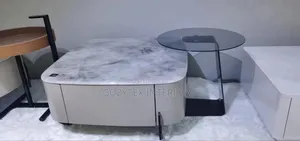 Contemporary Marble Center Table