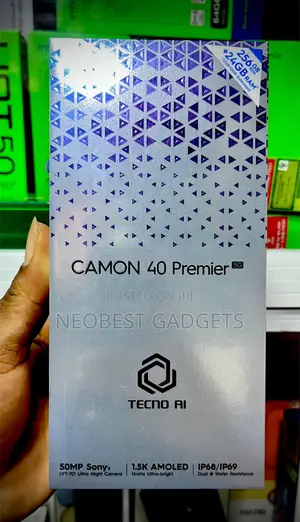 New Tecno Camon 40 Premier 256 GB