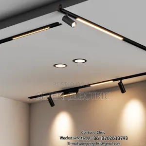 Magnetic Track Light System