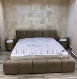 Luxury 6 by 6feet Bedframe Can Be Made in Sizes of Ur Choice
