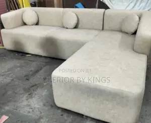 L-Shaped Custom Made Sofa Can Be Made in Colors Minimalist