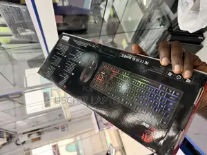 Rechargeable Gaming Wireless Keyboard With RGB Backlit