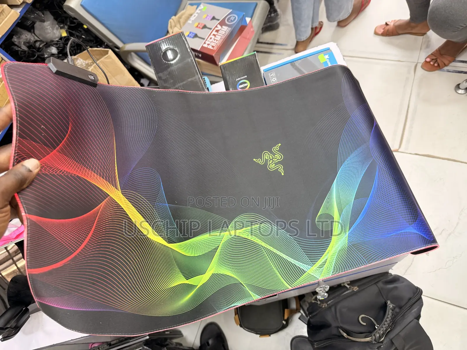 Luminous Gaming Mousepad With RGB Light