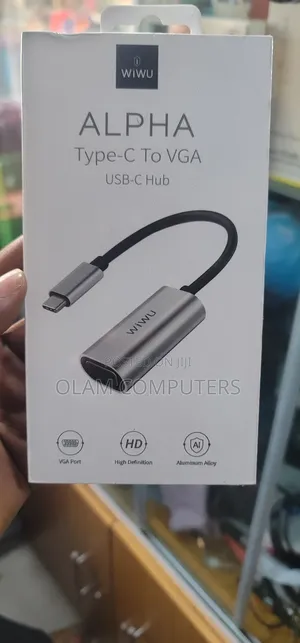 Wiwu Alpha Type-C to Vga Usb-C Hub