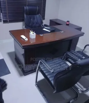 Office Table, Ceo Chair and 2-Executive Visitor's Chair