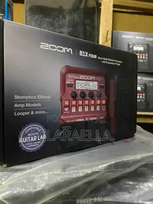 Zoom B1x Four Bass Multi-Effects Processor