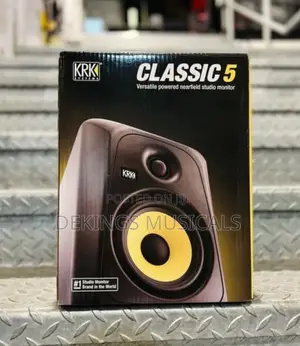 Krk Classic 5 Powered Studio Monitor – 5” Nearfield Speaker