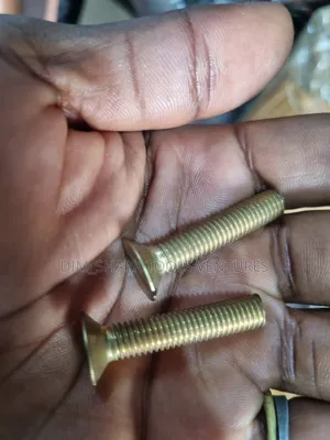 M8 X 50mm Countersunk Brass Bolt