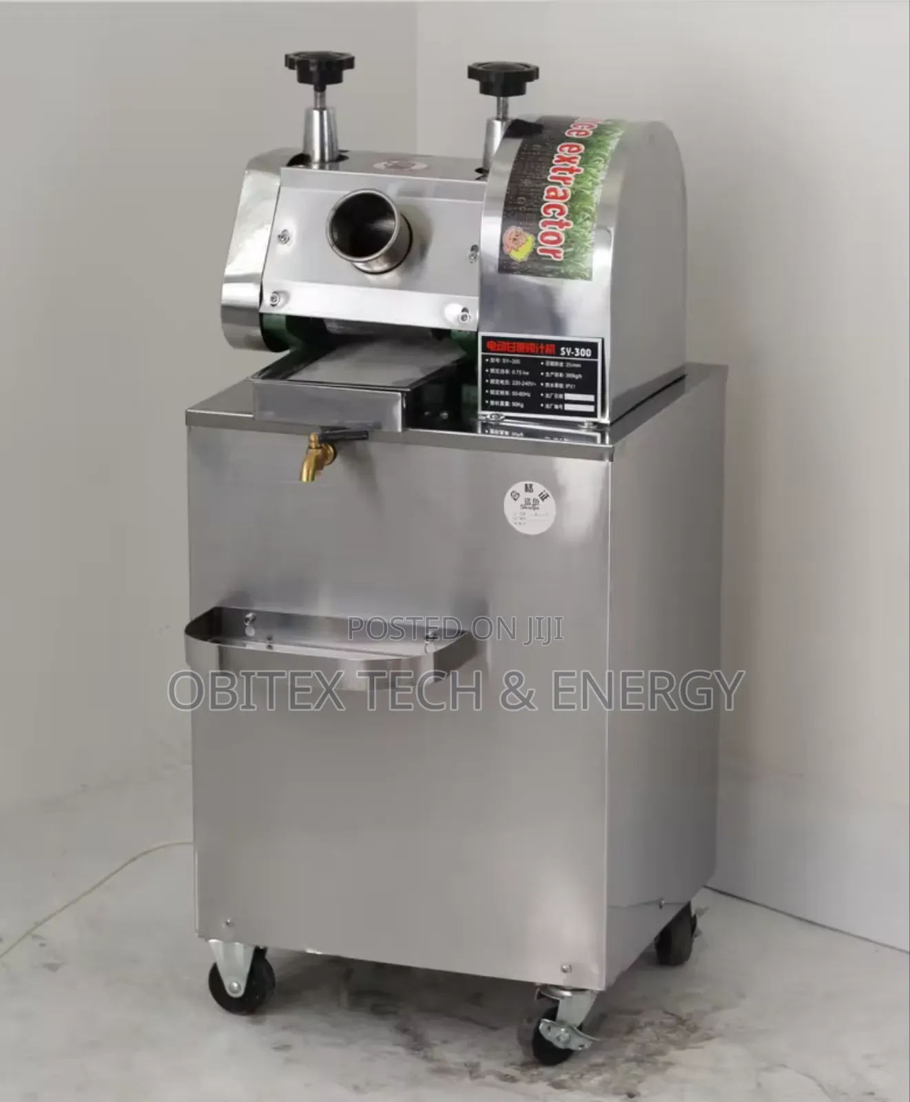 Sugarcane Juice Extractor