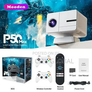 P50max Autofocus Gaming Projector FHD 150" 800ansi Lumen