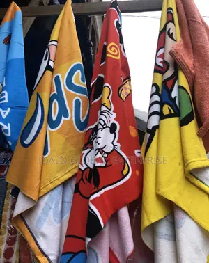 Comfy Cartoon Character Towels