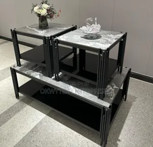 Today Design Turkey Center Table With Two Sides Stools