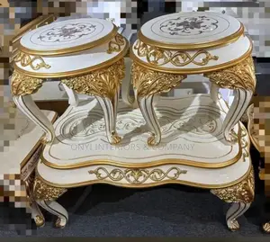 Luxury Home Royal Centre Table With 2 Stools