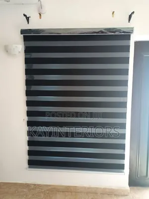 Black Turkish Window Blinds