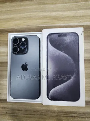 Apple iPhone 15 Pro 256 GB Black