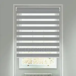 Day and Night Window Blind - Gunmetal Color