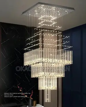 Luxury Restaurant Ceiling Chandelier Crystal Lighting