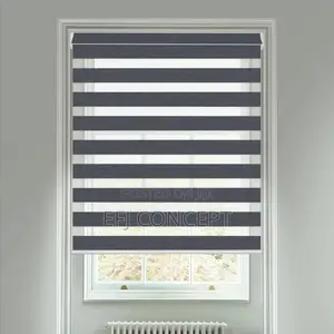 Day and Night Window Blind - Anthracite Color
