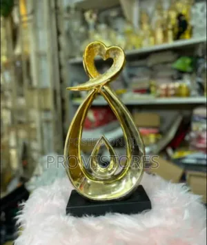 Gold Centre Table Decorative Figurine Piece