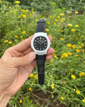 Patek Philippe Quality Rubber  Strap  Wristwatch