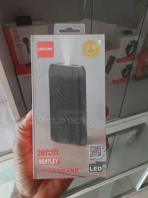Poolee 20000mah Power Bank With Led