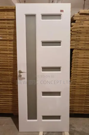 3ft Turkey Glass Wooden Door