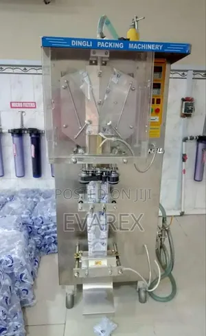 Sachet Water, Pure Water Machine