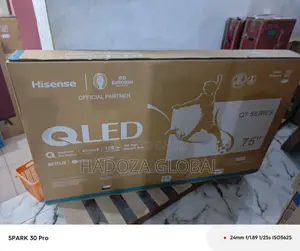 Immersive Viewing Hisense 75" Smart Qled Tv - 75q6n