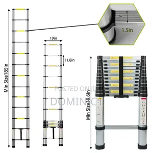 10 Steps Extension Aluminum Ladder