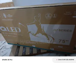 High-end 75" Qled Tv Hisense Brand - Smart Tv - Model 75q6n