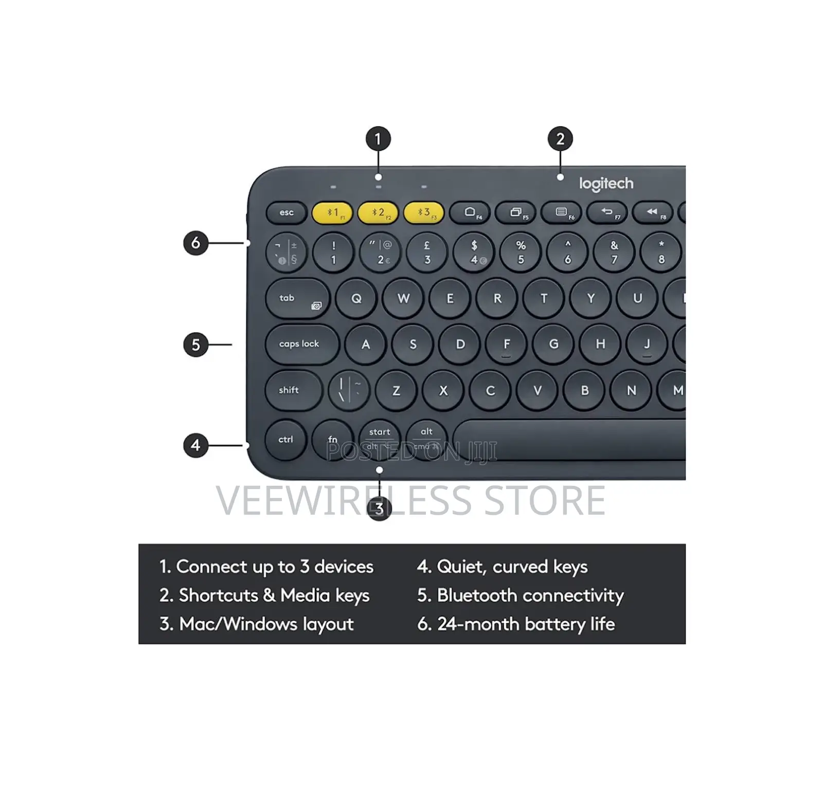 Logitech Pebble Multi-Device Bluetooth Keyboard