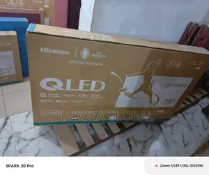 Powerful Ultra Hd 4k Qled Tv - Hisense 75" Smart Tv - 75q6n