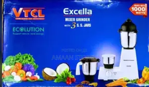 VTCL 1000w Blender Grinder – 3 Stainless Steel Jars