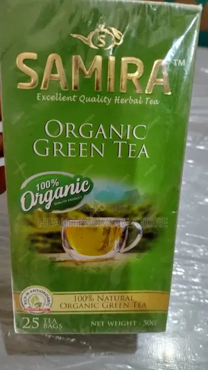 Samira Organic Green Tea (25 Tea Bags)
