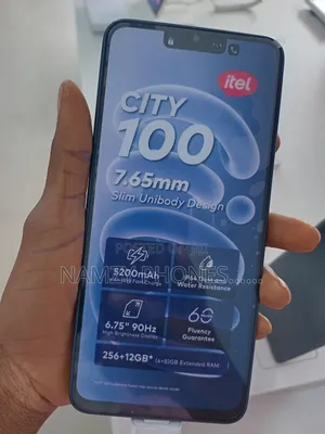New Itel City 100 128 GB Black
