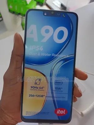 New Itel A90 64 GB Black