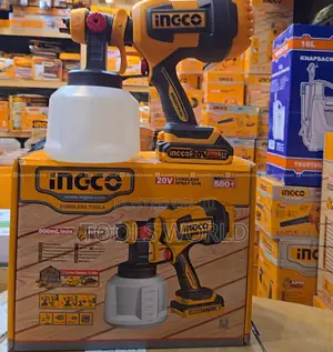 Ingco Cordless Spray Gun With Battery and Charger